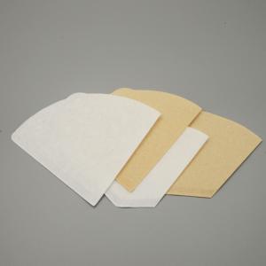 OEM ODM Acceptable V Cone Shaped Coffee Paper Filter For 1 - 4 Cups 100 Sheets