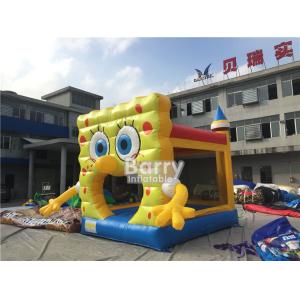Removable Theme Kids Jumper Playground Inflatable Spongebob Jumping Bouncer For