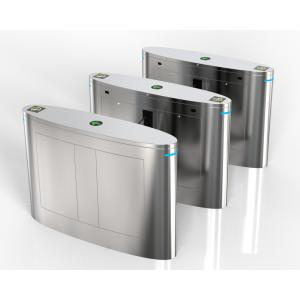 Flap Barrier Optical Swing Turnstile , Pedestrian Access Control Turnstiles