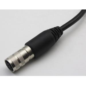 M16 M12 Pin Soldering Type Female To Male Connectors AISG Long Tail Assembly