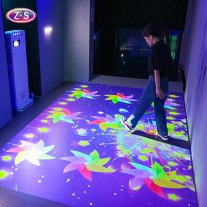 Multi Scenario Interactive Floor Games 4000 Lumens Interactive Projection System
