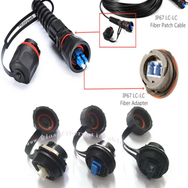 IP67 Waterproof Distribution Box 6 8 12 Port ODVA LC SC Adapters Compliant Plug