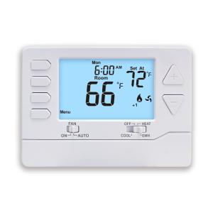 5.65 Sq.in. Display Size Non Programmable Heat Pump Thermostat for COOL System