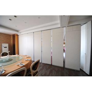 Apartment / Hotel Movable Folding Partition Walls Insulation Energy Saving
