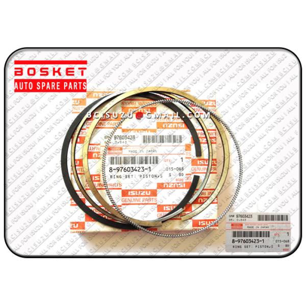 8-97603423-1 Isuzu Liner Set Piston Ring For XY 4HK1 8976034231