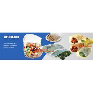 Reusable Leakproof Print Zip Lock Sandwich Bag, Fat bottom bag With Zip lock