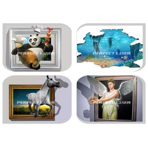 3D Vertical Wall Printing Machine With Brushless Servo Motor Control System