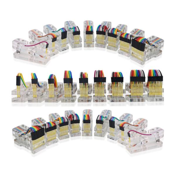 Quality JTAG Test Tool Test Frame PCB Clip Probe Fixture Download Programming Burn 2.54mm 2.0mm 1.27mm for sale