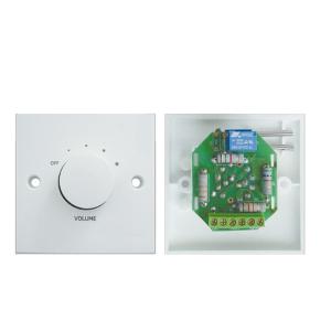 AT-460 60W Volume Control Switch White Color Speaker Wall Mount Volume Control