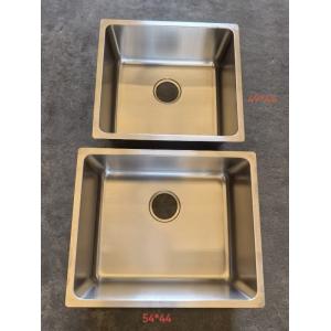Brushed / PVD Coating Undermount Stainless Steel Kitchen Sink Easy To Install