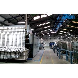 Hot Air Continuous Type Tumble Drying Machine 50Hz Commercial Gas Tumble Dryers