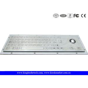 Robust Panel Mount Industrial Metal Keyboard With Flat Keys
