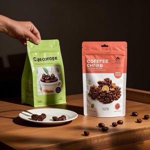 Partial Window Matte Pouch Customizable Stand-Up Design Moisture-Proof For