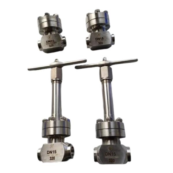 LOX LNG LIN LAR Liquid cryogenic gasese High Pressure Check Valve, Globe valve