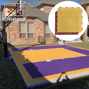 1.8cm PP Multi Sport Interlocking Tiles For Gym Playground Yoga Garden Pool