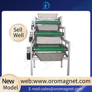 Permanent Roller for 1.5 KW Belt Conveyor Magnetic Separator For Iron Remover