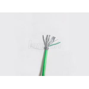 Lansan SFTP Cat7 Cable LSZH Jacket Network Pure Copper Wire 4 Pairs 305 M/ Roll