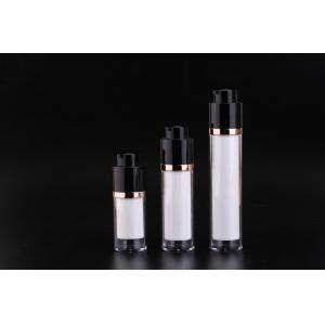 China UKMS14 15ml-30ml-50ml Round Rotating lift type airless bottle acrylic airess bottle for Men cosmetics on sale