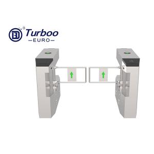 SUS304 Swing Access Control Turnstile Gate Automatic Width 1100mm