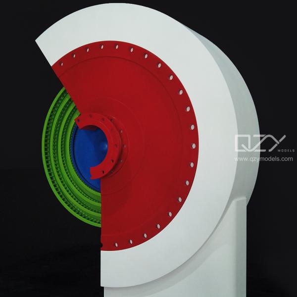 1/10 3D Industrial Scale Models Mechanical Inner Structure Custom