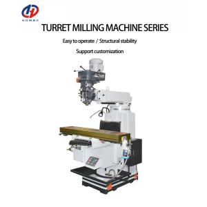 Turret Vertical Milling Machine 5H Milling Head Table Size 1370x305 Turret