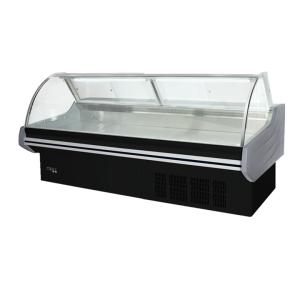 220/50hz Voltage Gas R404a Cooked Food Display Showcase Meat Display Cabinet
