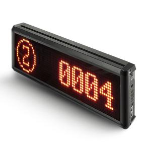 Newest wireless restaurant pager queue management calling system number display