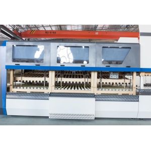 550kVA Glass Tempering Machine for Flat Bend Glass Processing Min Glass Size 200