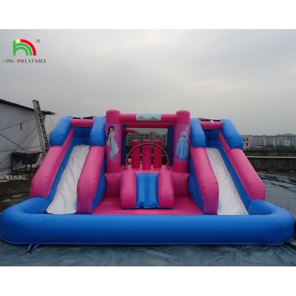Hot Sale Inflatable Water Slide Double Lane Inflatable Water Slide with Detachable Pool for Sale