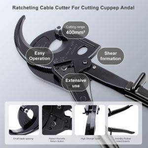 Portable Alloy Cable Cutter Tool Multipurpose For Construction