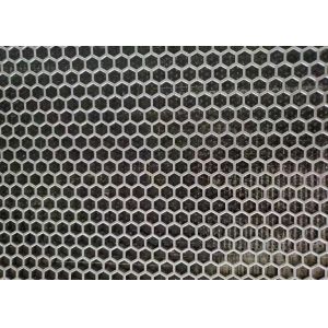 10mm Hexagonal Perforated Aluminum Sheet / Round Perforated Metal Polished