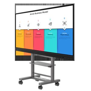 Black Color Portable Interactive Whiteboard with Manual Calibration USB