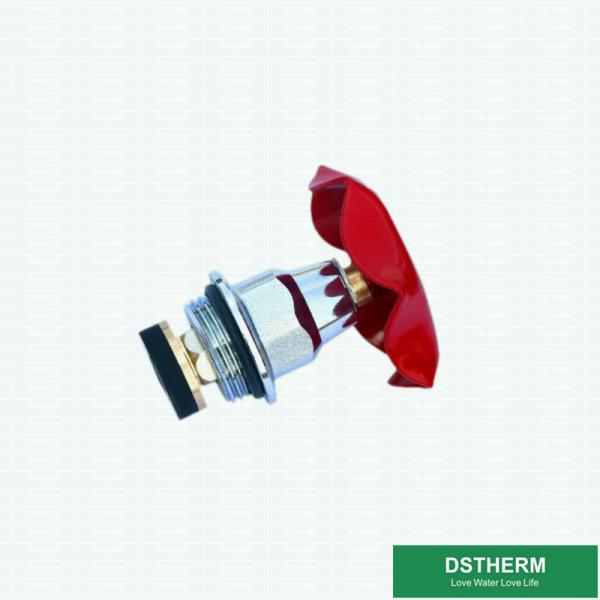 Quality Chrome Plated Ppr Plastic Valve Handle For Stop Valve Top Parts for sale