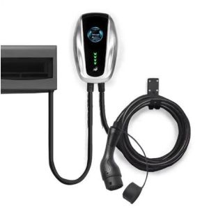 Fast EV Charger Wall Mount IP54 32 Amp EV Charger Level 2 Wallbox