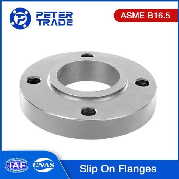 ASME B16.5 SO Flanges A105 / A694 F52 / F65 / Q235 Carbon Steel Forged Slip On