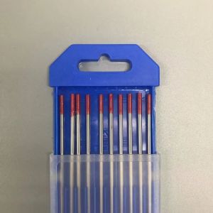 2.4mm*175mm WT20 Tungsten Electrodes for TIG Welding Torch Red Tip Customized