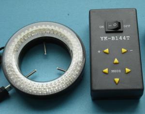 Ring led light YK-B144T microscope led light segment quadrant control microscope  illuminator kit