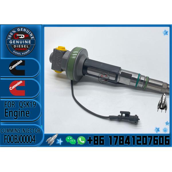 Original F00BJ00004 F00BJ00005 Fuel Injector 2867149 2882079 with Short Cable QSK19T3 Auto Parts