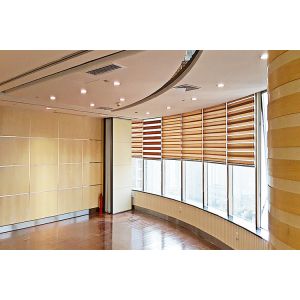 Decorative Furniture Aluminum Frame Movable Office Partition Walls 6m Height