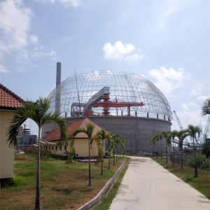 Heavy Duty Stacking And Reclaiming System For Circular Stockyard