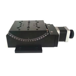 45 Degree Motorized Goniometer Stages 80mm×80mm Platform