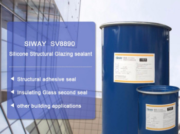Smooth Paste Silicone Glazing Sealant For Structural Engineering Bonding