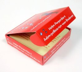 Die Cutting Children Playing happy birthday Laminated Card Set Printing Service