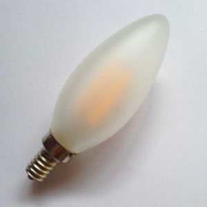 ETL UL LISTED DIMMABLE LED FILAMENT LED CANDELABRA BULB WITH 3WATT LED