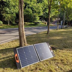 100W Black Flexible Solar Panel MSDS UN38.3 Foldable Solar Panel