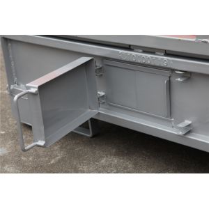 Four Layers Stackable IBC Liquid Storage Tank Space Saving 275 Gallon