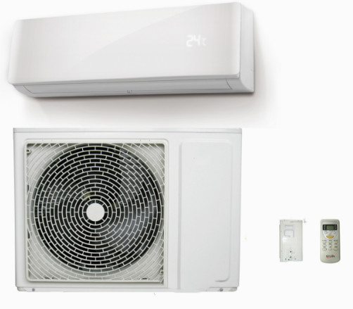 Quality 1 ton Smart Inverter Split Air Conditioner Wifi Control Washable filter for sale