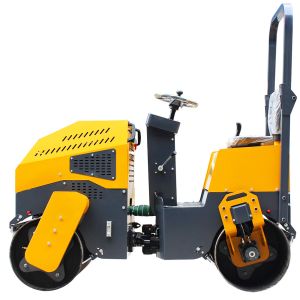 1500kg 1.5Ton Roller Compactor Double Drum Ride on Roller Small Vibratory Road