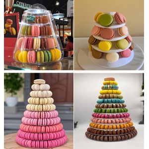 48 Packaging Macaron Paper Boxes Macaron Plastic Trays Macaron Cartons