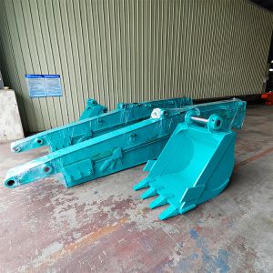 Patented 6-12M Sliding Boom , Q355B Q690D Excavator Sliding Arm For Cat312 Pc240